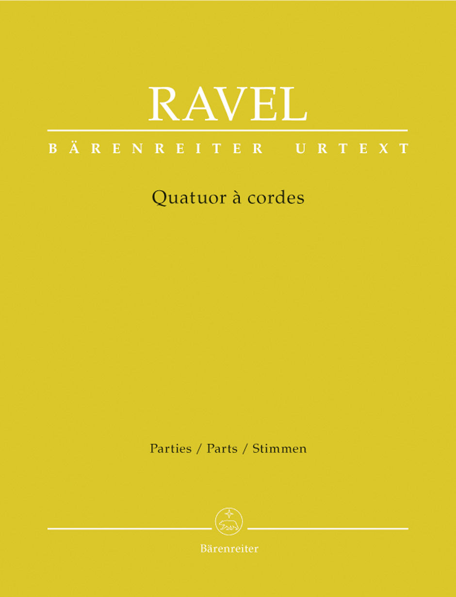 Ravel Maurice - Quatuor A Cordes - Parties Separees