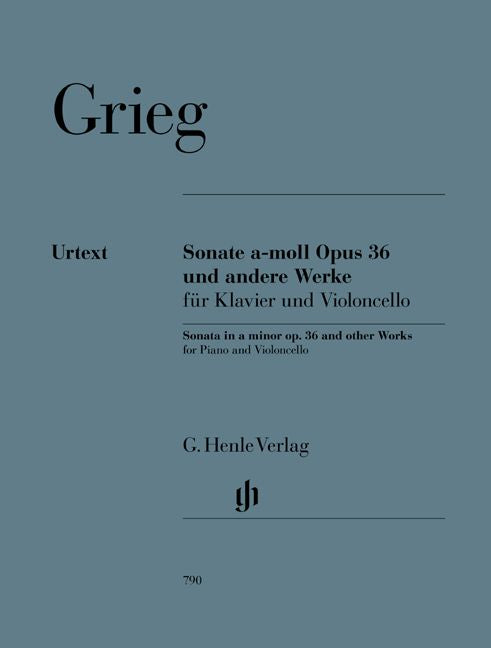 Grieg E. - Sonata A Minor Op. 36 And Other Works