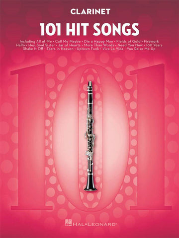 101 Hit Songs - Clarinette