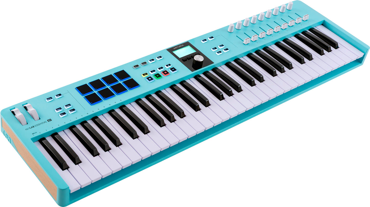Keylab Essential 61 MK3 Aquamarin