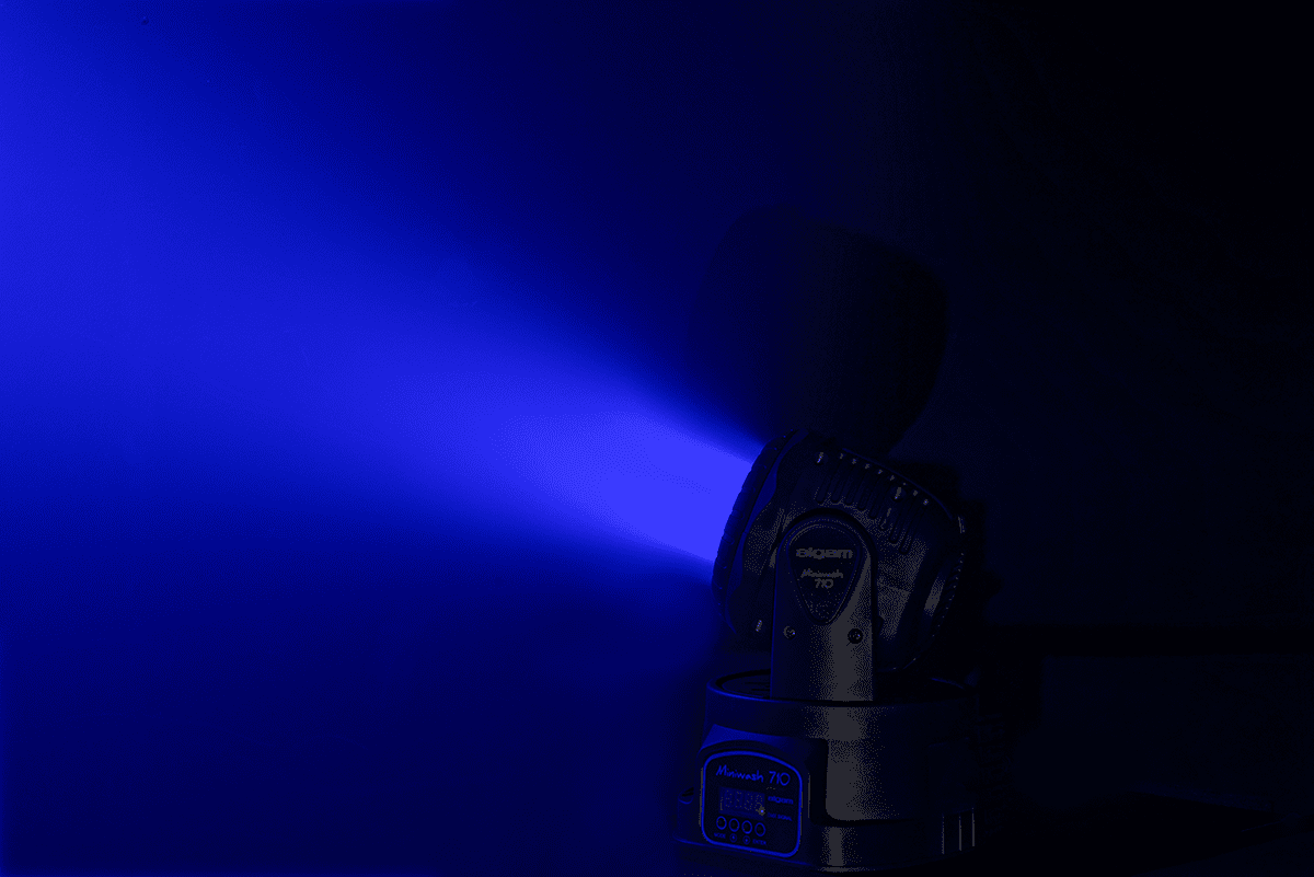 MINI WASH 710 - LYRE WASH LED 7 x 10 W RGBW