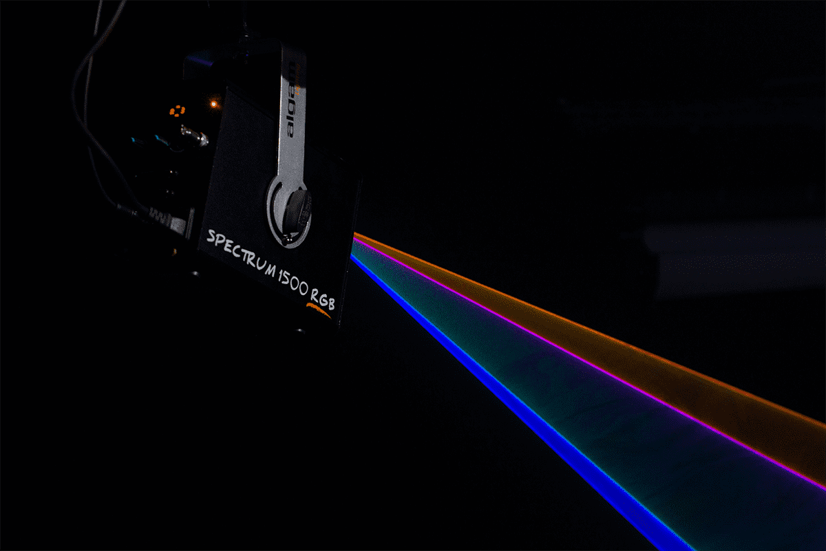 SPECTRUM 1500 RGB - POLYCHROM-LASER GRN ROT BLAU