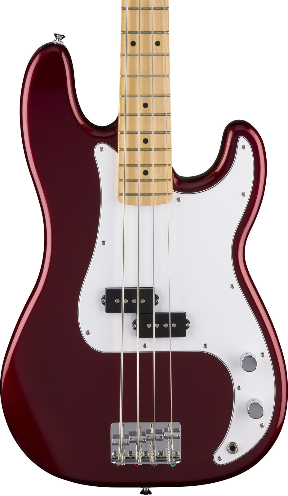 Standard Precision Bass MN weißes Schlagbrett Candy Cola