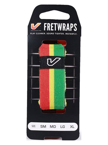 FretWraps Weltflaggen Rot-Gelb-Grün - Groß