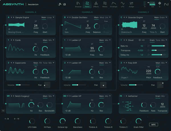 Absynth 6 Aktualisierung