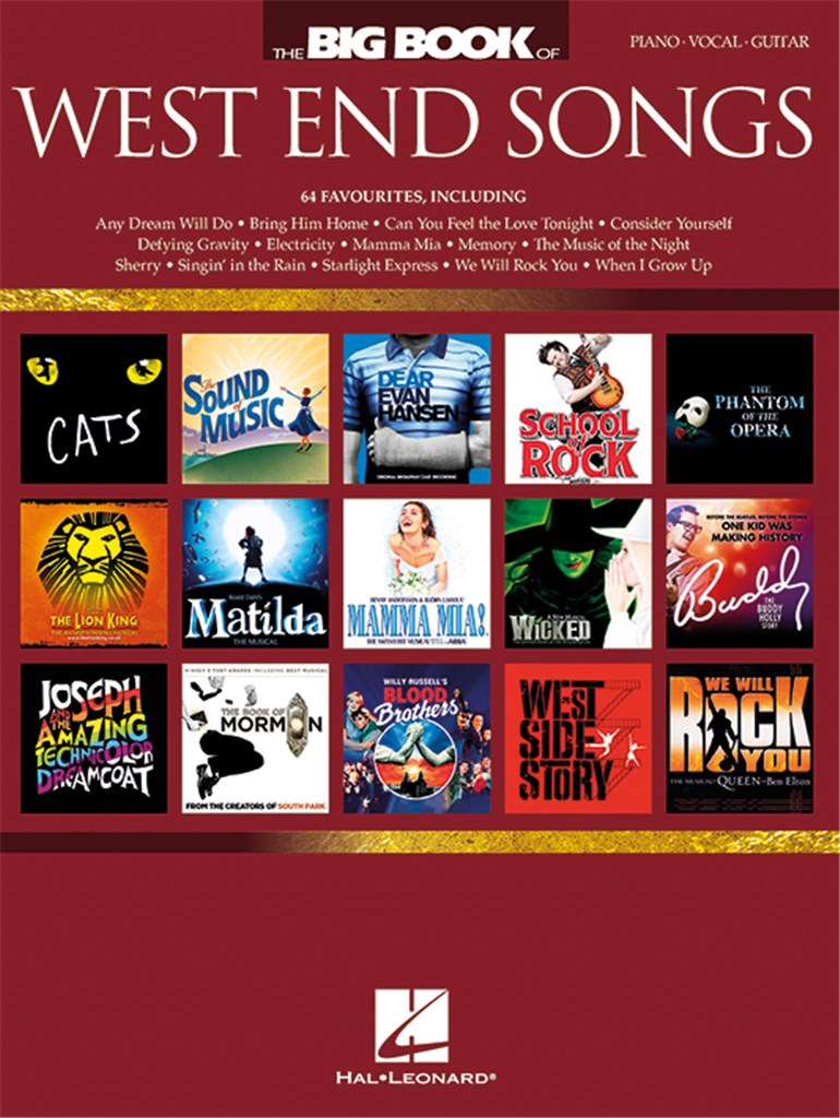 Das große Buch der West-End-Lieder - PVG
