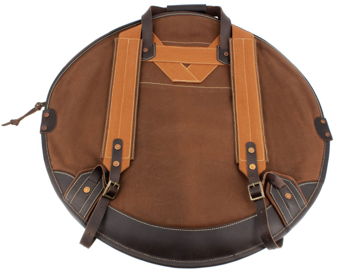 Cymbal-Rucksack 22" - Braun
