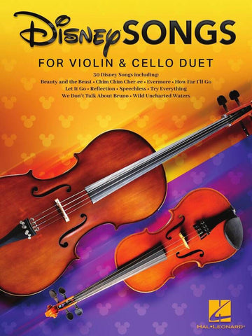 Disney-Lieder für Violin- und Violoncello-Duett