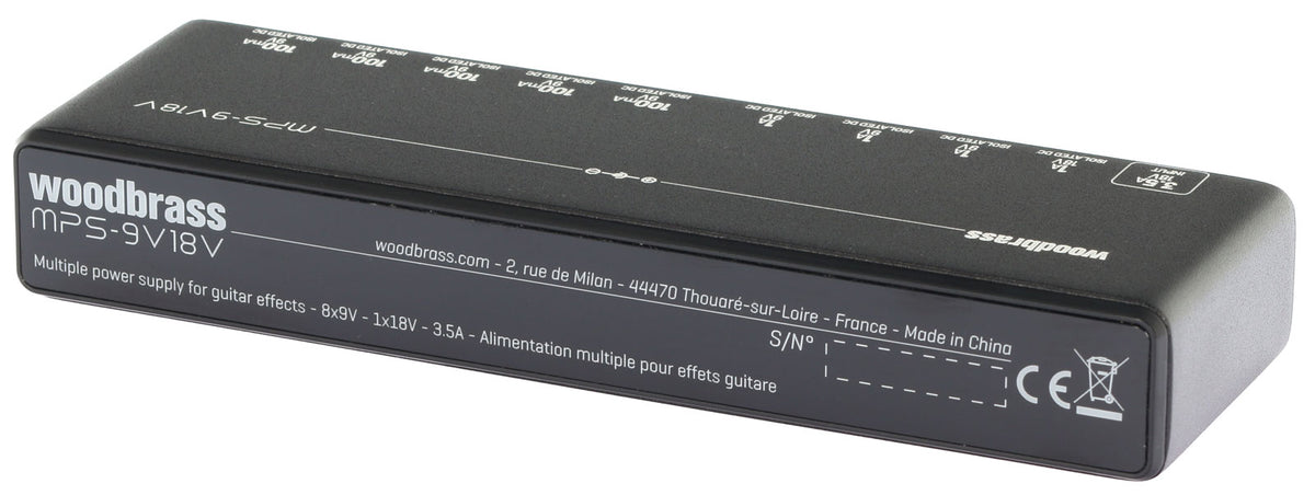 MPS-9V18V, Slim-Netzteil Für 9 Pedale