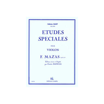 Mazas - Etudes Spéciales Op.36 No.1 - Violon