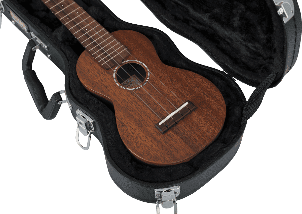 Sopran-Ukulelenkoffer aus Holz - GWE