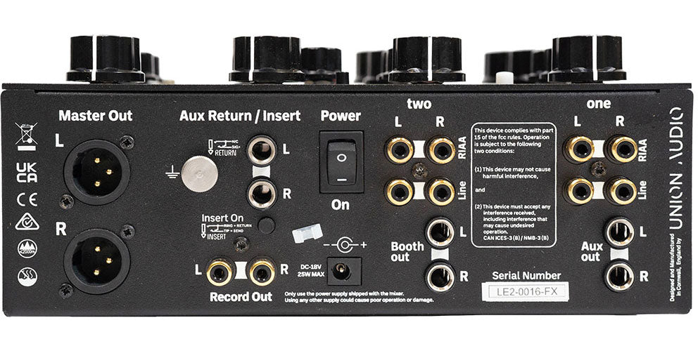ORBIT.2 LE FX 2-CH Rotary Desktop Mixer