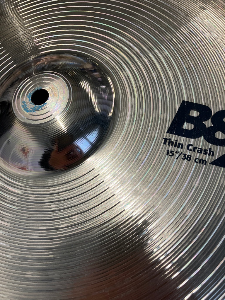 B8X 15" THIN CRASH - B Stock