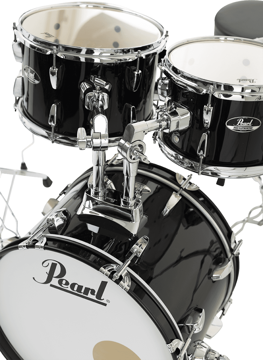 ROADSHOW JAZZ 18 JET BLACK + SOLAR CYMBALS