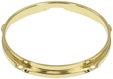 H23-8-5BR - Spannreifen 8" 5 Spannschrauben Goldfarben Super Triple Flange 2.3mm