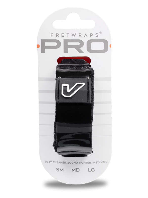 FretWraps Pro with Twistune Black - Medium