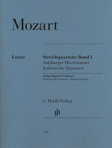 MOZART W.A. - QUATUORS A CORDES VOL.1 (DIVERTIMENTI DE SALZBOURG QUATUORS ITALIENS)