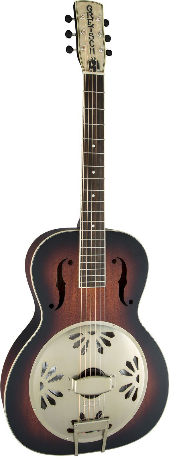 G9240 Alligator Resonatorgitarre mit Round-Neck und Biscuit-Cone, 2-Color Sunburst