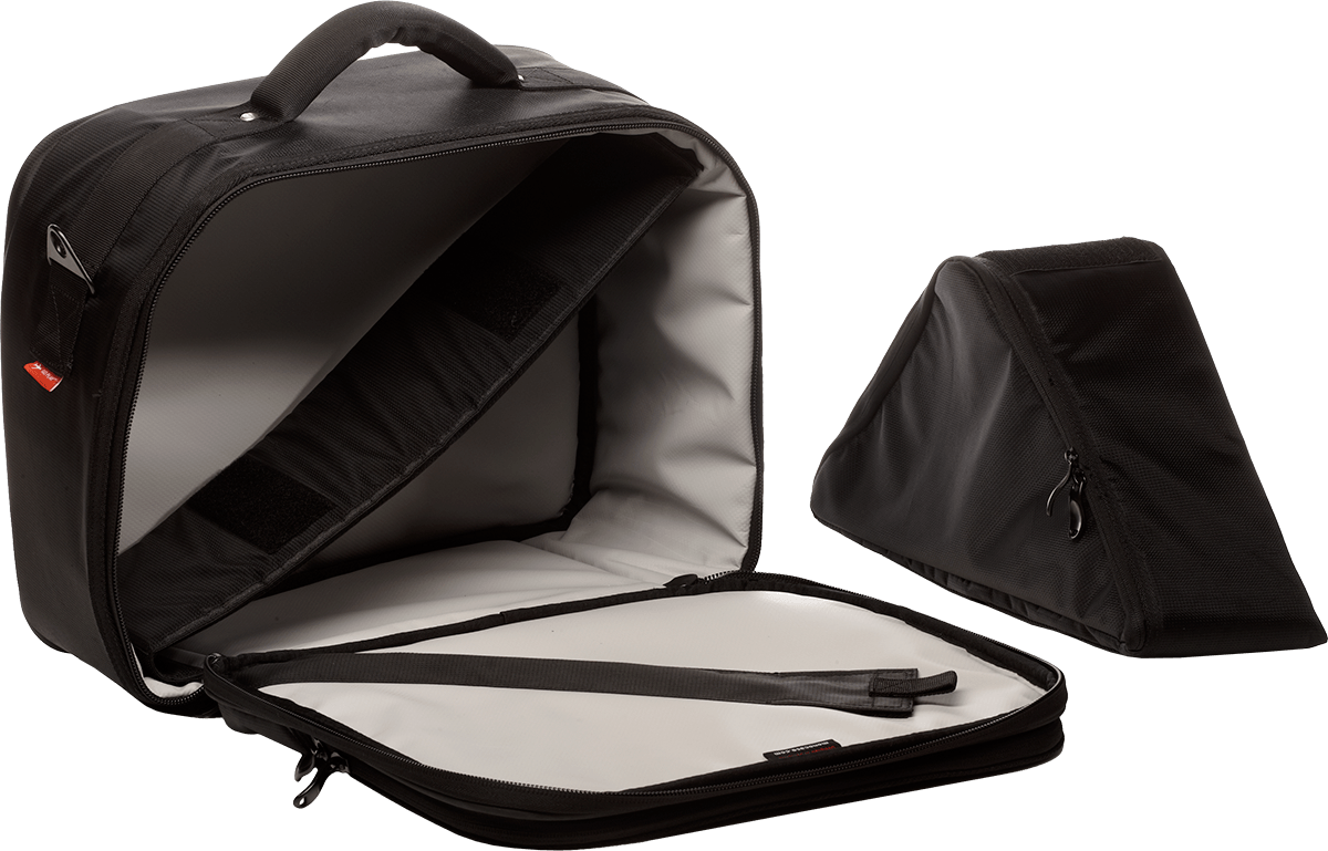 SINGLE OR DOUBLE BASS DRUM PEDAL BAG BLACK