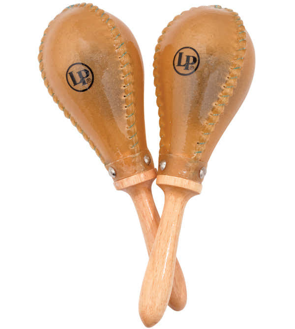 LP393-RH - MARACAS SALSA RAWHIDE RAWHIDE