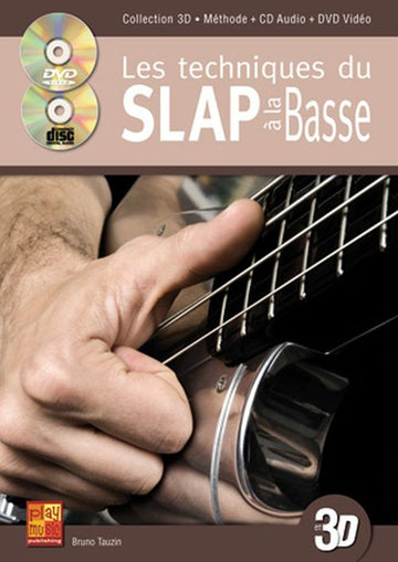 Tauzin Bruno - Les Techniques Du Slap A La Basse En 3D + CD + DVD