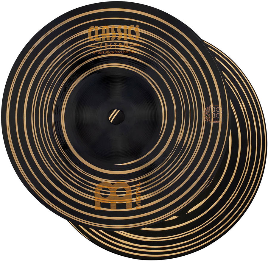 CC8DAH - Classics Custom Dark Micro Stack Hats - 8"