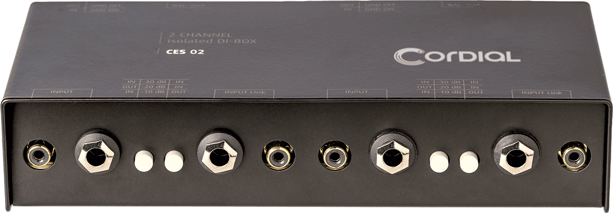 Passive DI-Box 2 Kanäle