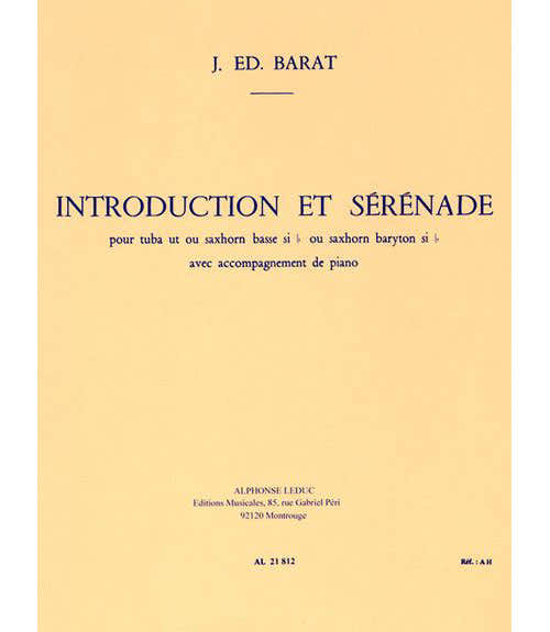 BARAT J. Ed. - INTRODUCTION ET SERENADE - TUBA & PIANO