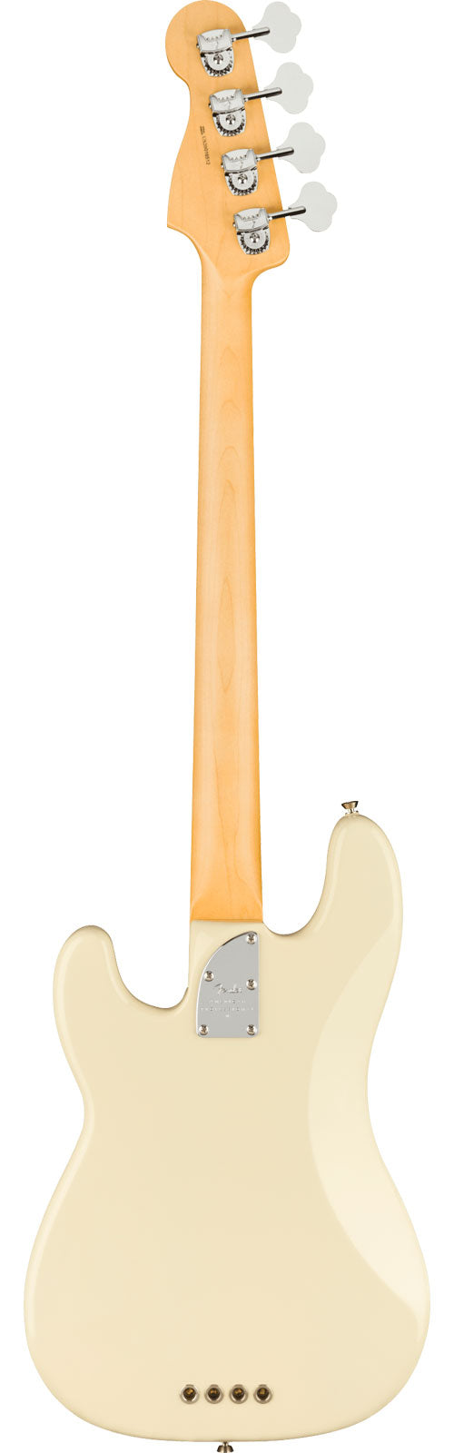 Precision Bass American Professional II Mn Olympic White