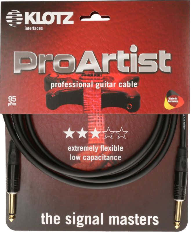 Pro Artist Instrumentenkabel 3M Mono-Klinke - Mono-Klinke