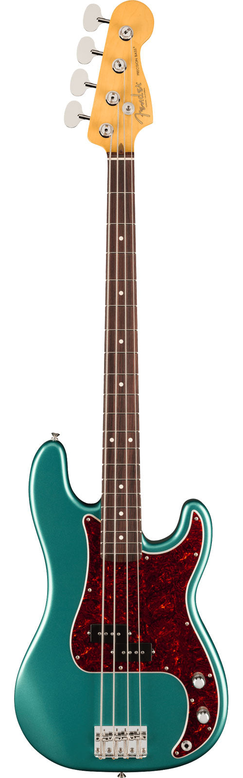 American Professional Classic Precision Bass RW Verblasstes Sherwood Green Metallic