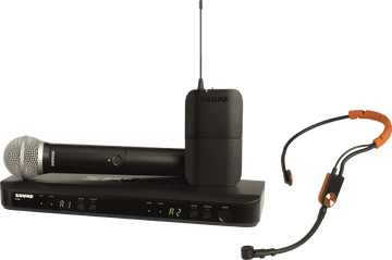 HF Mischsystem Kopfbügelmikrofon/Handsender