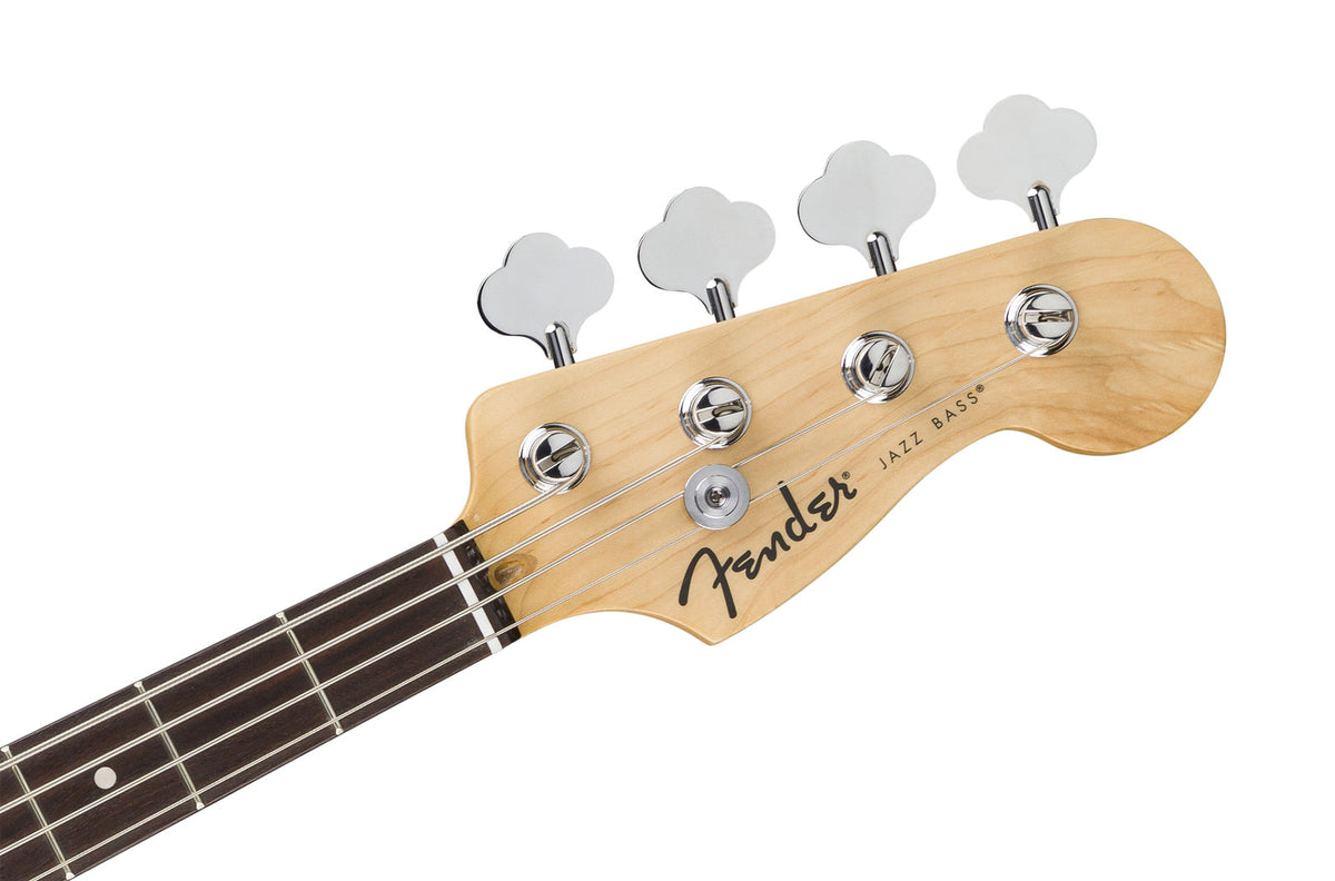 Standard Jazz Bass LRL weißes Schlagbrett 3-Color Sunburst