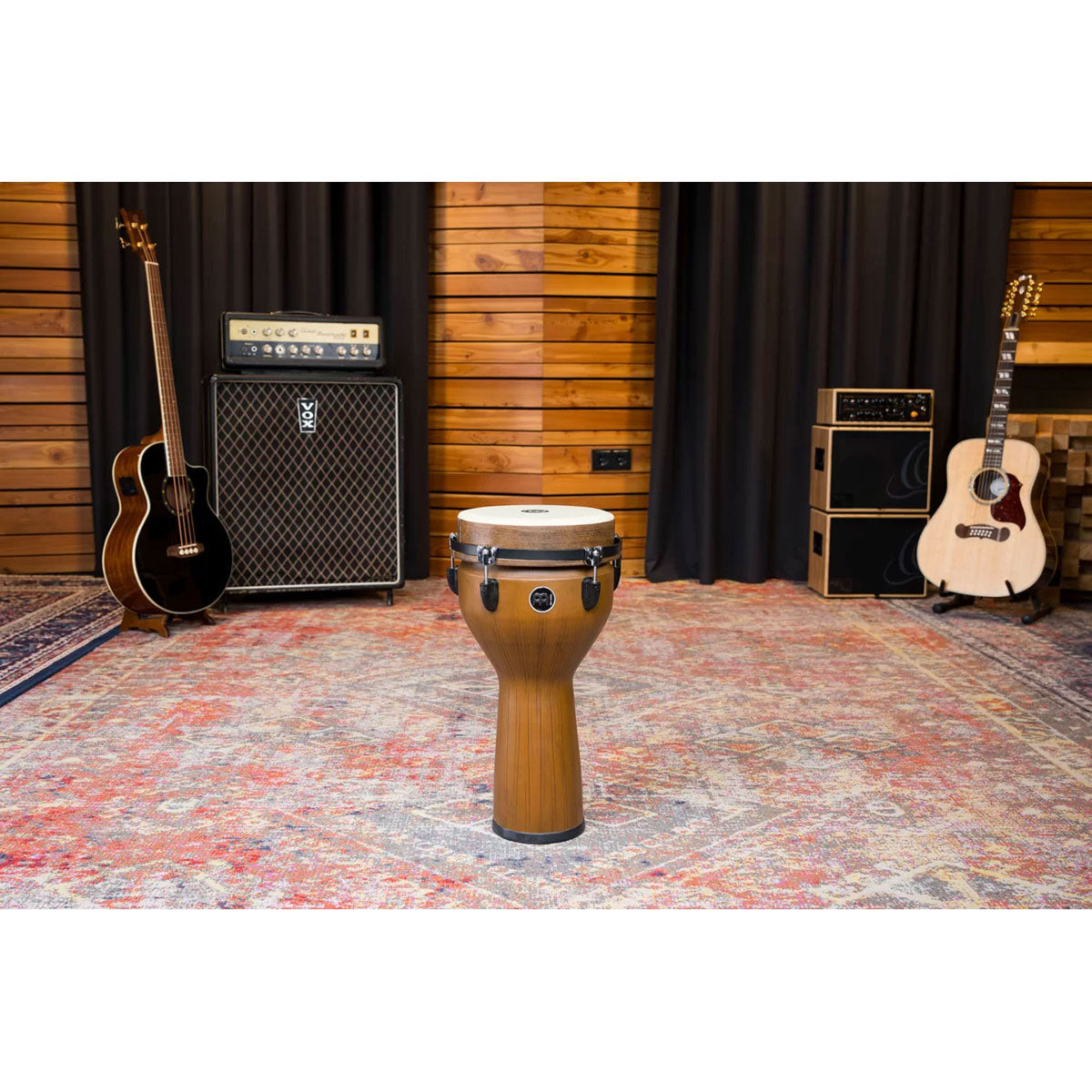 Jumbo-Djembe synthetisch 1" Barnwood