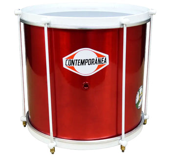 Surdo AXE 16" x 40cm - 6 Spannstäbe - Light - Rote Edition ALEGRIA