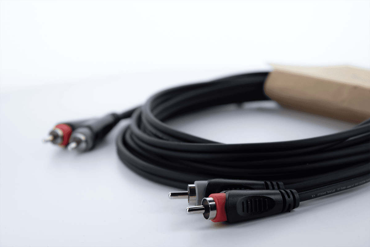 Doppeltes Audiokabel RCA / RCA 6 M