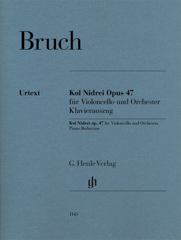 BRUCH MAX - KOL NIDREI OP.47 - VIOLONCELLE & PIANO