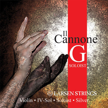 STRINGS LARSEN VIOLIN IL CANNONE G SILVER SOLOIST