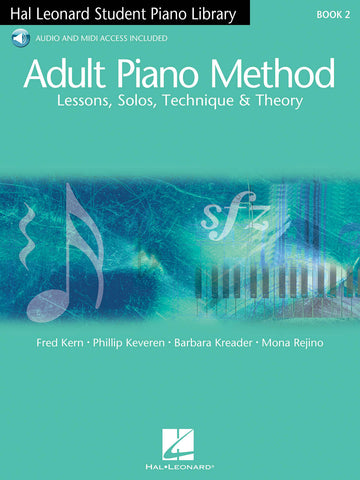 HAL LEONARD ADULT PIANO METHOD LESSONS SOLOS TECHNIQUE AND THEORY+ 2AUDIO TRACKS - PIANO SOLO