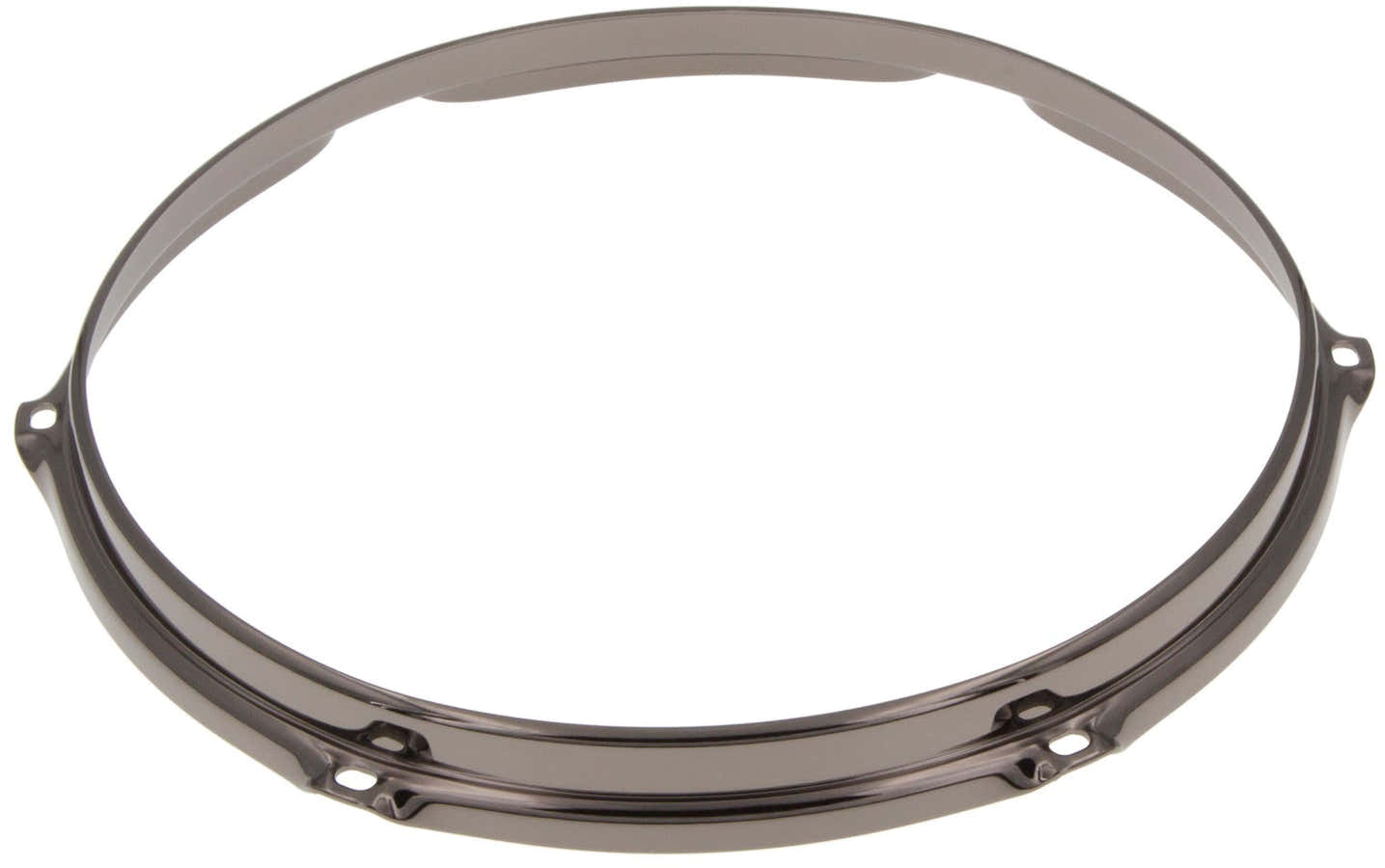 HS23-12-6BK - 12" Spannreifen 6-Loch Schwarze S-Stil dreifache Flansch 2.3mm