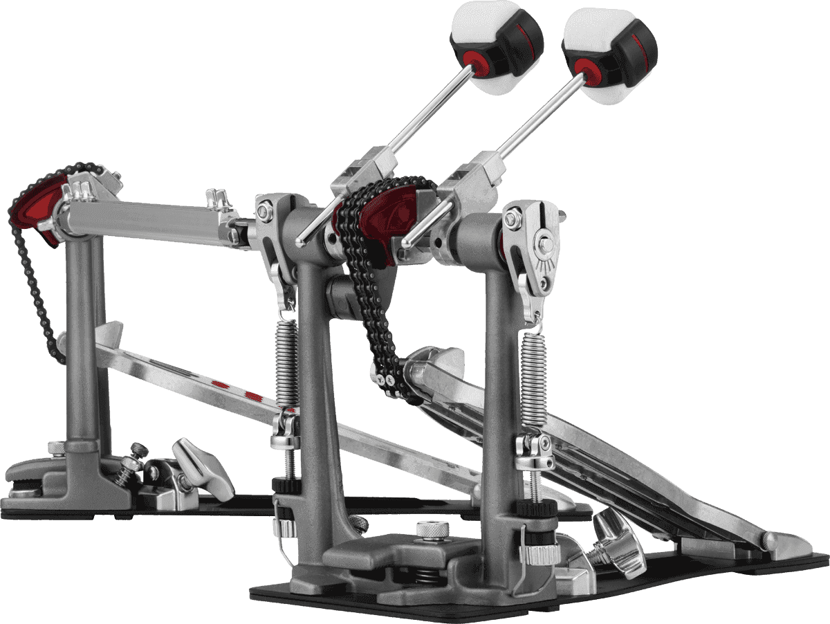 P-2052CL - DOUBLE BASS DRUM PEDAL LEFT-HANDER CHAIN REDLINE