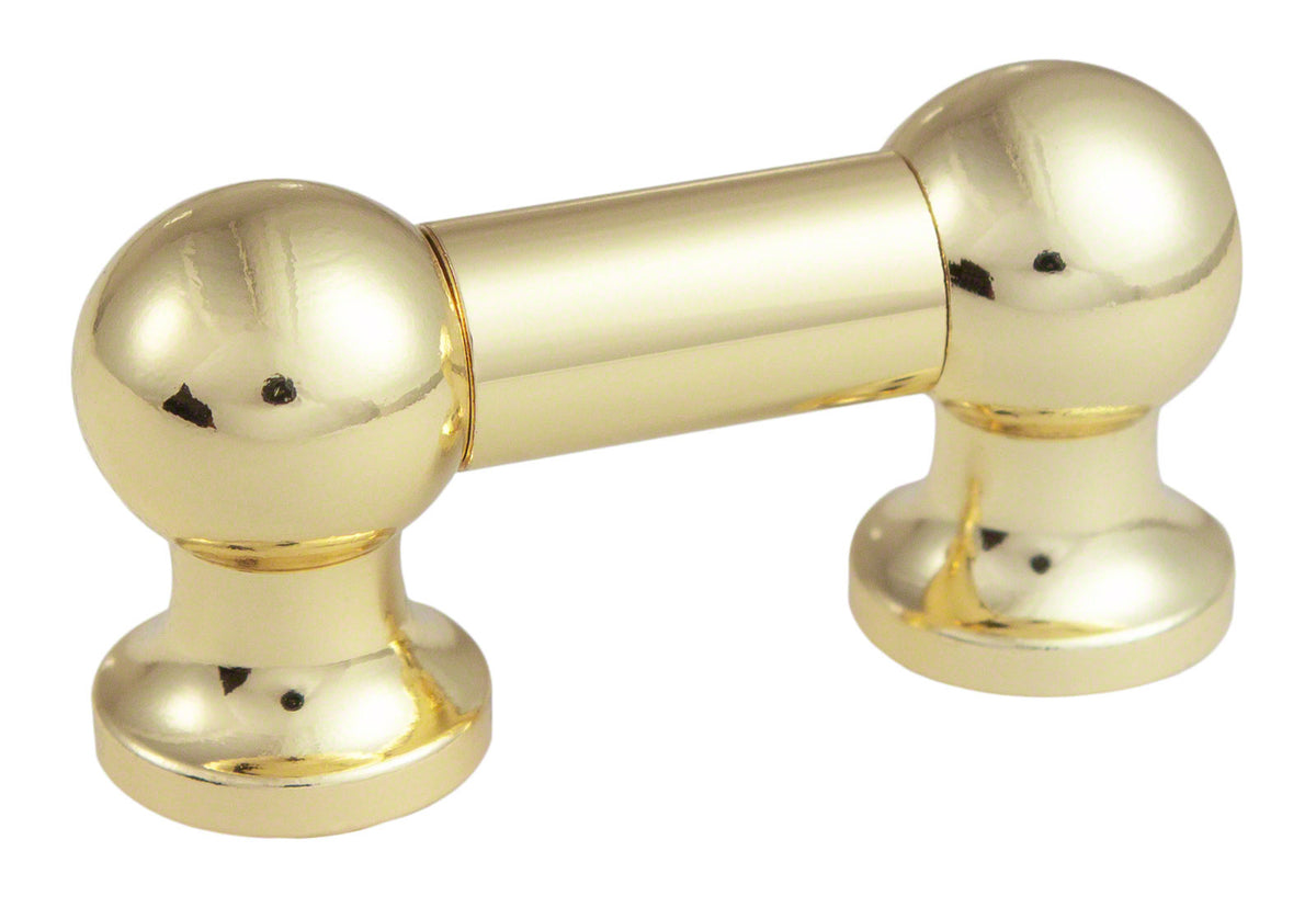TL12S25-BR Rohrspannböckchen 25mm Goldfarben Einseitig (X1)