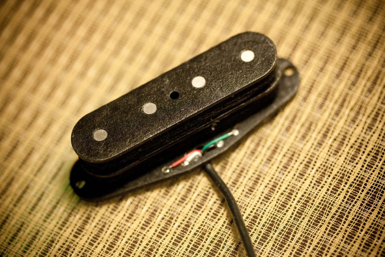 Tonabnehmer für Tele Bass '51 Custom Shop Schwarz