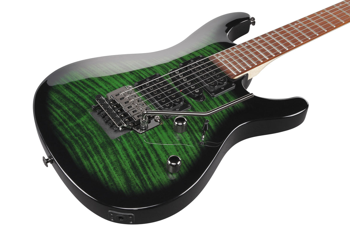 KIKOSP3-TEB Transparentes Smaragdgrün Burst Signature Kiko Loureiro
