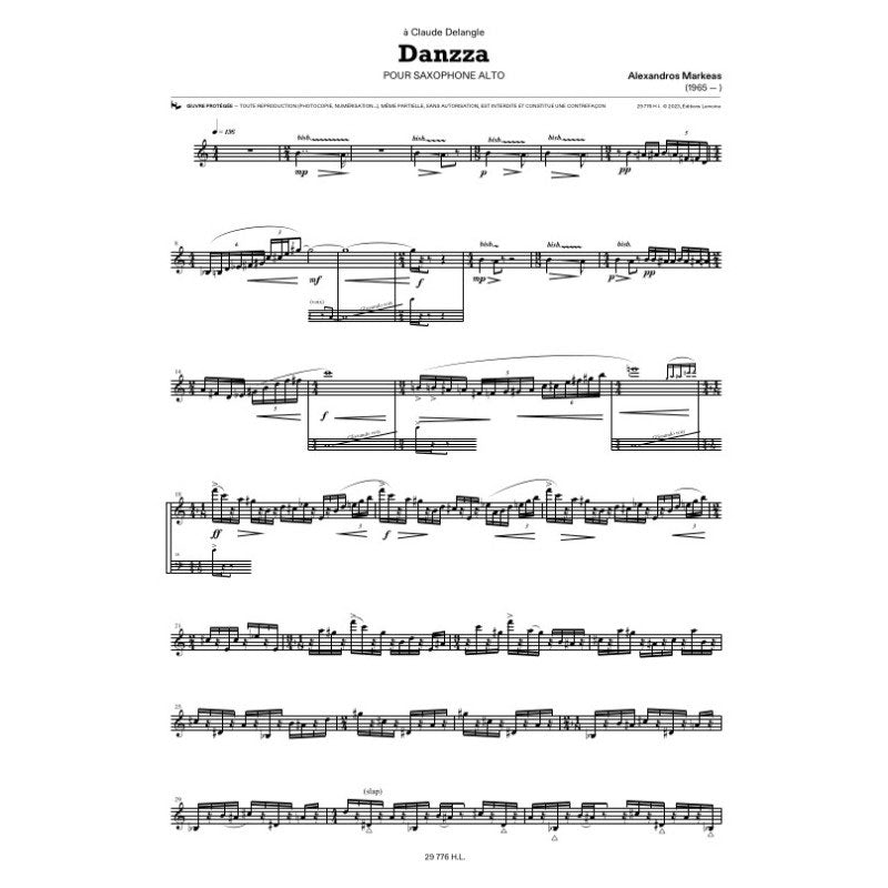 MARKEAS A. - DANZZA