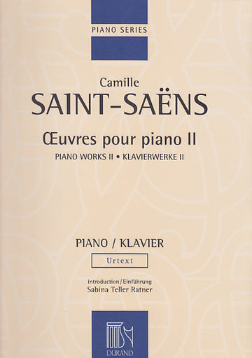 SAINT-SAENS C. - OEUVRES POUR PIANO - VOLUME II (VALSES) - PIANO