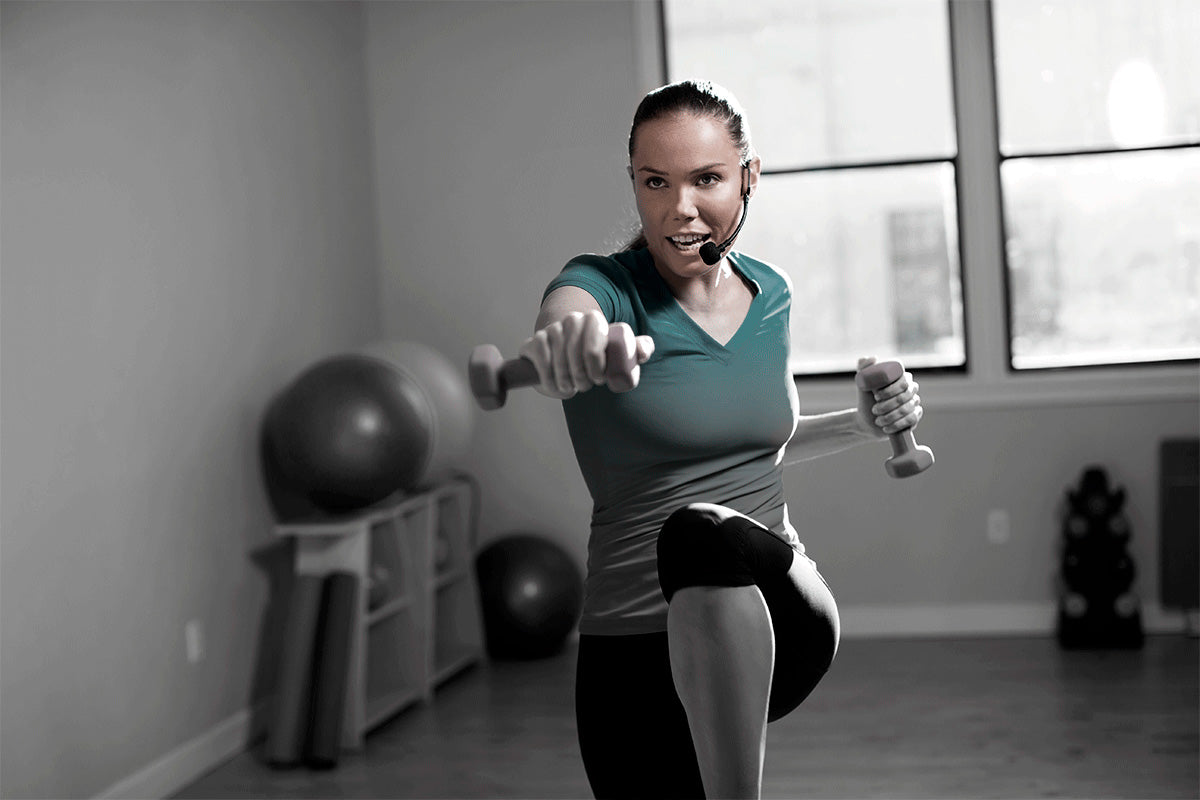 Einfaches HF-System Fitness-Headset