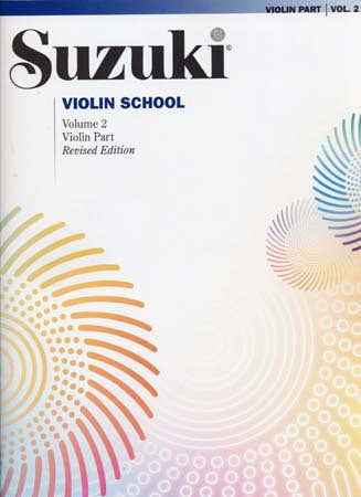 SUZUKI VIOLIN SCHOOL VIOLIN PART VOL.2 REV. EDITION