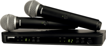 BLX DUAL RECEIVER & PG58 MICROPHONE - H8E