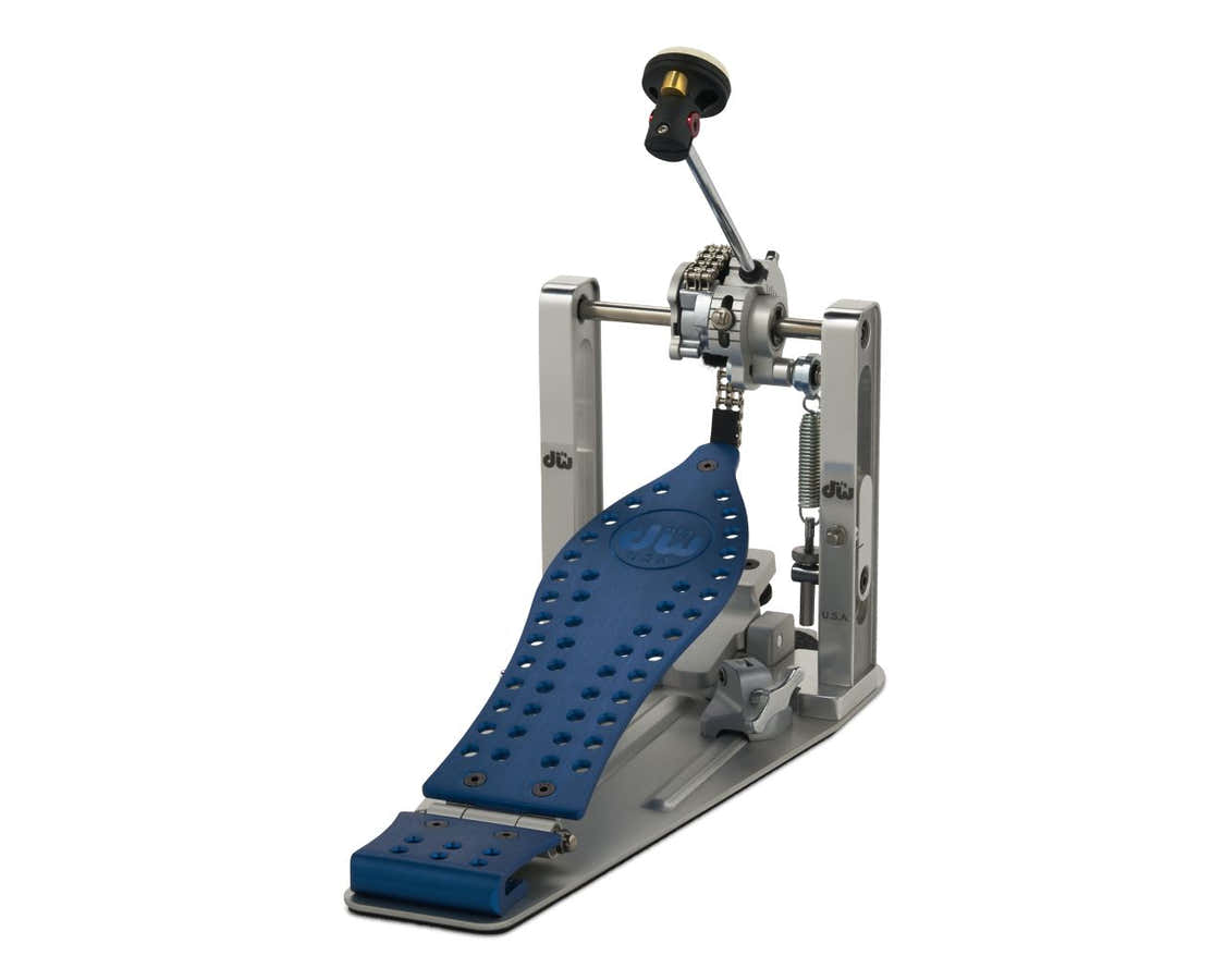 Machined Chain Drive Einzelpedal Blau